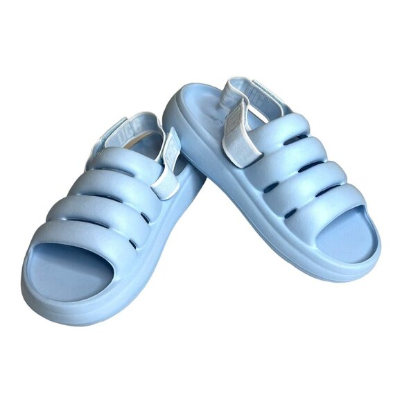 UGG Women's Sport Yeah Sandal Tidal Wave Blue Size 9 - Picture 3 of 7
